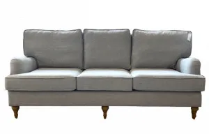 Madeline' Linen 3 Seater Lounge by Style My Home, a Sofas for sale on Style Sourcebook