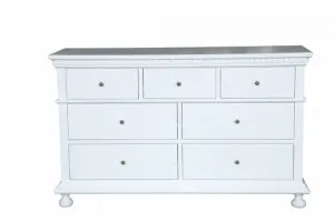 REGENCY' Seven Drawer Chest White by Style My Home, a Dressers & Chests of Drawers for sale on Style Sourcebook