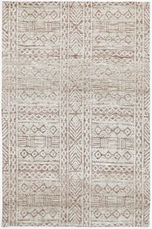Aaliyah Tribal Rust Rug by Wild Yarn, a Contemporary Rugs for sale on Style Sourcebook