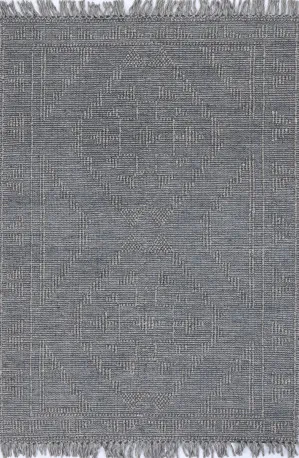 Diego Ornamental Grey Multi Wool Rug by Wild Yarn, a Contemporary Rugs for sale on Style Sourcebook