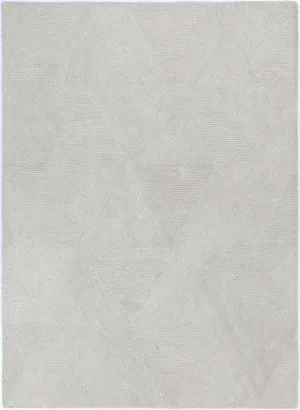 Loren Reflections 05 Platinum Wool Rug by Wild Yarn, a Contemporary Rugs for sale on Style Sourcebook