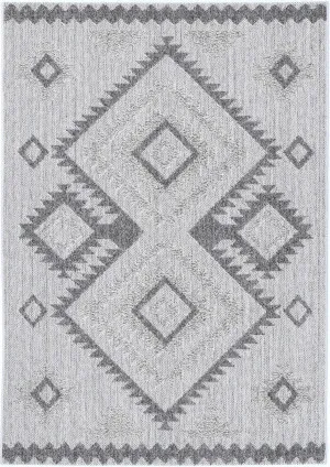 Courtyard Maki Indoor / Outdoor Grey Rug by Wild Yarn, a Outdoor Rugs for sale on Style Sourcebook