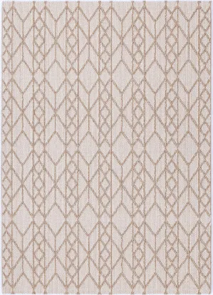 Courtyard Gaia Indoor / Outdoor Beige Rug by Wild Yarn, a Outdoor Rugs for sale on Style Sourcebook