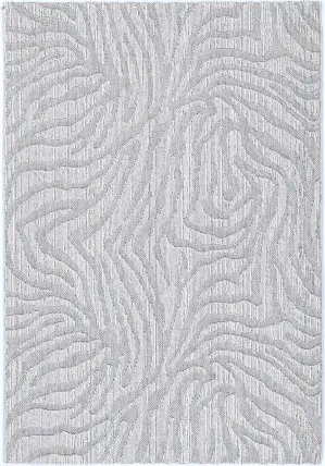 Courtyard Safari Indoor / Outdoor Grey Rug by Wild Yarn, a Outdoor Rugs for sale on Style Sourcebook