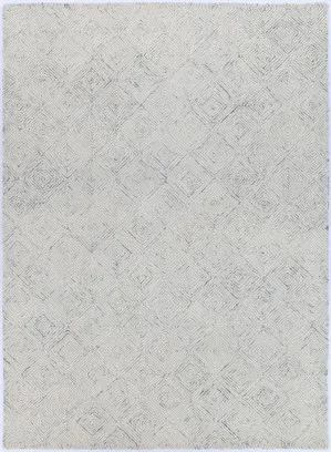 Diamond 05A Grey Wool Rug by Wild Yarn, a Contemporary Rugs for sale on Style Sourcebook