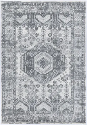 Providence Cream Grey Rug by Wild Yarn, a Persian Rugs for sale on Style Sourcebook