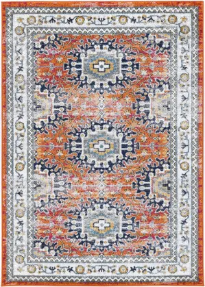 Pagnol Rust Multi Traditional Rug by Wild Yarn, a Persian Rugs for sale on Style Sourcebook