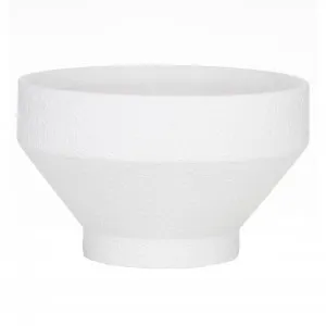 Sutton Bowl White - 24cm by James Lane, a Decor for sale on Style Sourcebook