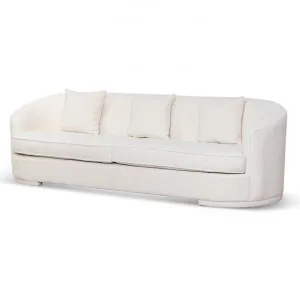 Dorian 4 Seater Sofa - Ivory White Boucle by Interior Secrets - AfterPay Available by Interior Secrets, a Sofas for sale on Style Sourcebook