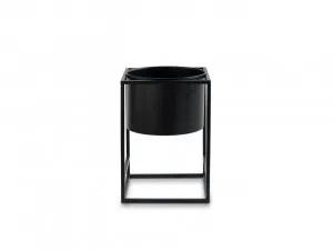 Brent Metal Plant Stand Black - Short by Mocka, a Plant Holders for sale on Style Sourcebook