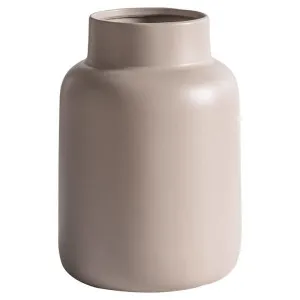 Barbican Iron Flask Vase, Large, Blush by Casa Bella, a Vases & Jars for sale on Style Sourcebook