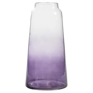 Finchley Glass Conical Vase, Lilac by Casa Bella, a Vases & Jars for sale on Style Sourcebook