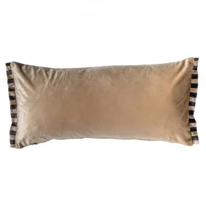 Kocser Velvet Fabric Lumbar Cushion, Gold by Casa Bella, a Cushions, Decorative Pillows for sale on Style Sourcebook