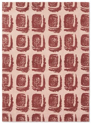 Ted Baker Woodblock Red 163003 by Ted Baker, a Contemporary Rugs for sale on Style Sourcebook