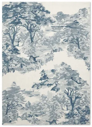 Ted Baker Landscape Toile Light Blue 162608 by Ted Baker, a Contemporary Rugs for sale on Style Sourcebook
