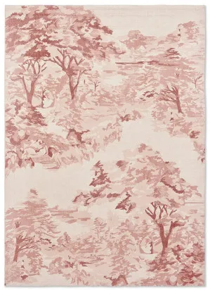 Ted Baker Landscape Toile Light Pink 162602 by Ted Baker, a Contemporary Rugs for sale on Style Sourcebook