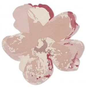 Ted Baker Shaped Magnolia Light Pink Round 162302 by Ted Baker, a Contemporary Rugs for sale on Style Sourcebook
