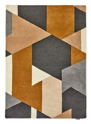 Harlequin Popova Caramel Slate Shell 143101 by Harlequin, a Contemporary Rugs for sale on Style Sourcebook