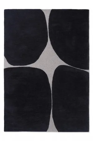 Brink & Campman Decor Bruta - Off - Black 092205 by Brink & Campman, a Contemporary Rugs for sale on Style Sourcebook