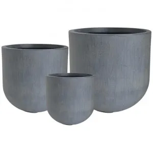 Jett 3 Piece Magnesia Garden Planter Set by Florabelle, a Plant Holders for sale on Style Sourcebook