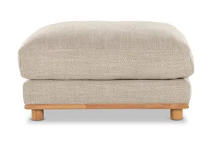 Nevada Modern Ottoman, Beige, by Lounge Lovers by Lounge Lovers, a Ottomans for sale on Style Sourcebook