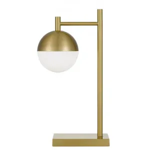 Basilo Metal Table Lamp, Antique Gold by Telbix, a Table & Bedside Lamps for sale on Style Sourcebook