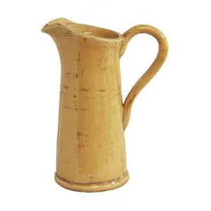 Munro Terracotta Jug Vase by Provencal Treasures, a Vases & Jars for sale on Style Sourcebook