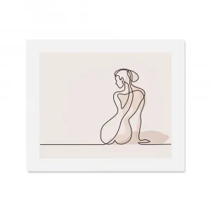 Woman One Line Drawing, Body Illustration, Line Art by Gioia Wall Art, a Prints for sale on Style Sourcebook