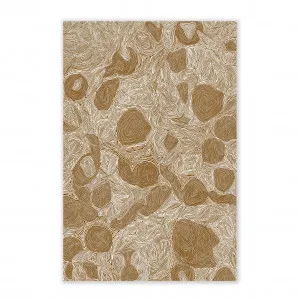 Systems, Brown Ochre, By Leah Cummins by Gioia Wall Art, a Aboriginal Art for sale on Style Sourcebook