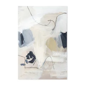 Neutral Abstract Navy , Style A, By Pamela Munger by Gioia Wall Art, a Prints for sale on Style Sourcebook