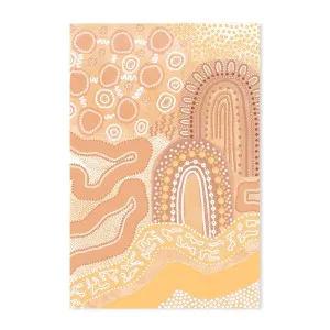 Aunties , By Tulearah Shield by Gioia Wall Art, a Aboriginal Art for sale on Style Sourcebook