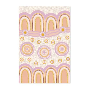 Journey Collection, Style A, Purple , By Sherri Cummins by Gioia Wall Art, a Aboriginal Art for sale on Style Sourcebook