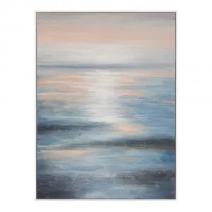 Coastal Sunset Framed Painting - 90cm x 120cm by James Lane, a Artwork & Wall Decor for sale on Style Sourcebook