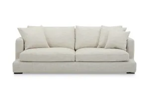Long Beach Coastal 3 Seat Sofa, Beige, by Lounge Lovers by Lounge Lovers, a Sofas for sale on Style Sourcebook