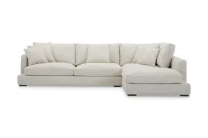 Long Beach Coastal Right-Hand Corner Sofa, Beige, by Lounge Lovers by Lounge Lovers, a Sofas for sale on Style Sourcebook