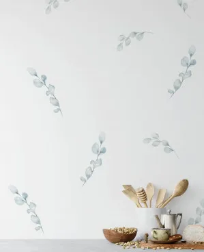 Eucalyptus Leaves Decal Set by oliveetoriel.com, a Wallpaper for sale on Style Sourcebook