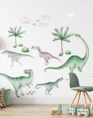 Jurassic Lands Decal Set by oliveetoriel.com, a Kids Stickers & Decals for sale on Style Sourcebook