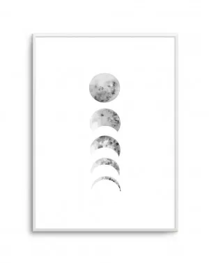 Phases Of The Moon by oliveetoriel.com, a Prints for sale on Style Sourcebook
