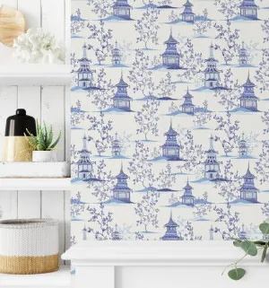 Chinoiserie I Wallpaper by oliveetoriel.com, a Wallpaper for sale on Style Sourcebook