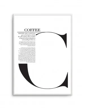 Coffee by oliveetoriel.com, a Prints for sale on Style Sourcebook