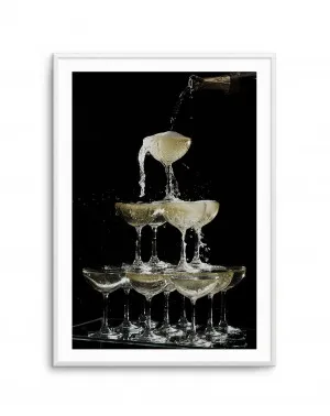 Champagne Fountain by oliveetoriel.com, a Prints for sale on Style Sourcebook