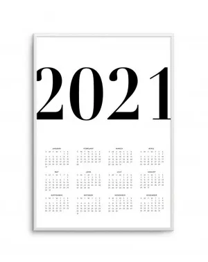 2021 Vogue Calendar by oliveetoriel.com, a Prints for sale on Style Sourcebook