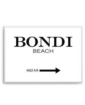 Bondi Beach by oliveetoriel.com, a Prints for sale on Style Sourcebook