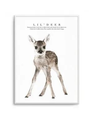 Lil' Deer by oliveetoriel.com, a Prints for sale on Style Sourcebook