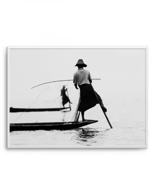 Fisherman I by oliveetoriel.com, a Prints for sale on Style Sourcebook
