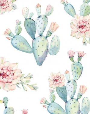 Cactus Garden Wallpaper by oliveetoriel.com, a Wallpaper for sale on Style Sourcebook