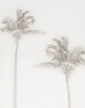 Shady palms - Faded wallpaper Mural by oliveetoriel.com, a Wallpaper for sale on Style Sourcebook