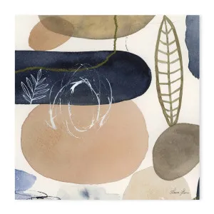 Leaves and Stones, Style C , By Laura Horn by Gioia Wall Art, a Prints for sale on Style Sourcebook