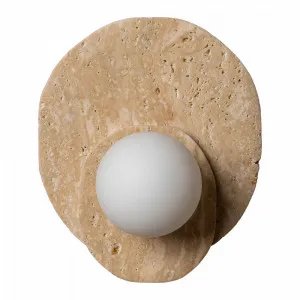 NER YELLOW TRAVERTINE WALL LAMP by Hardware Concepts, a Wall Lighting for sale on Style Sourcebook