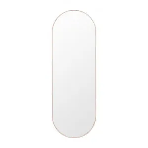 Bjorn Oval Mirror - Blush by Interior Secrets - AfterPay Available by Interior Secrets, a Mirrors for sale on Style Sourcebook